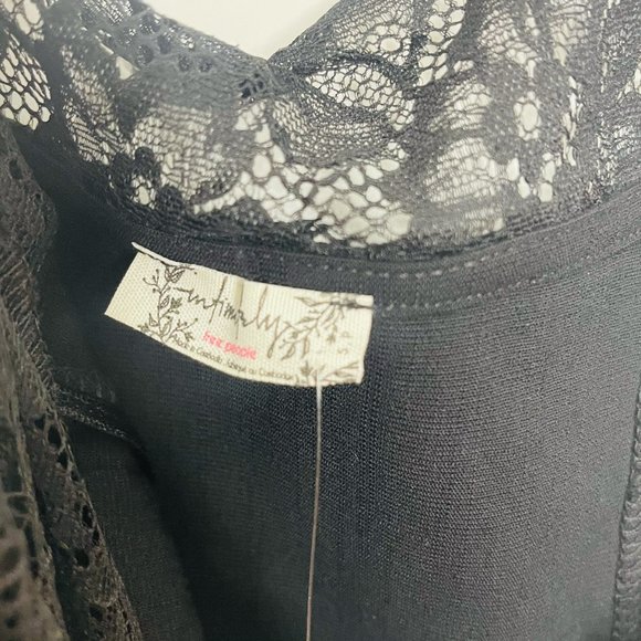 Free People Premonition Bodycon Dress in Black S - Picture 9 of 10